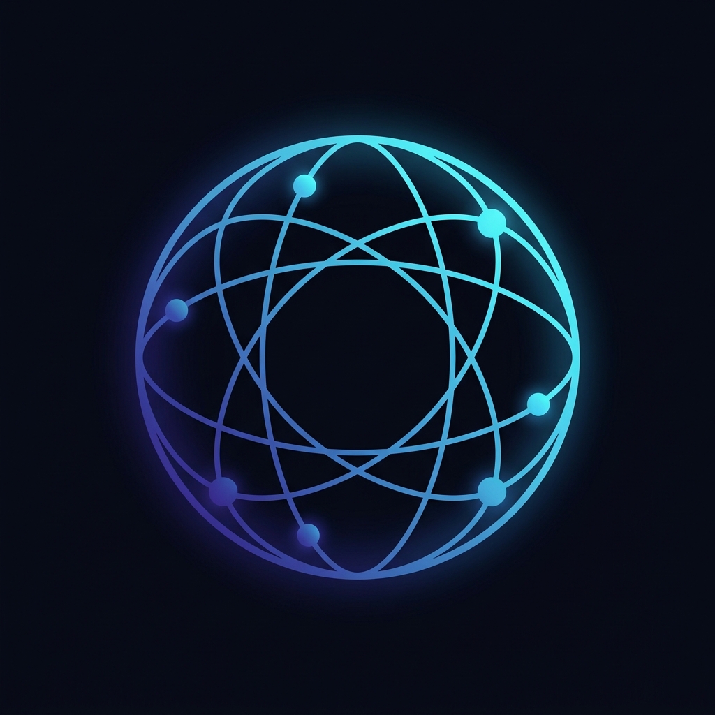 Many Worlds Labs emblem — overlapping orbital rings